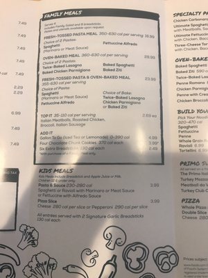 Menu photo 3 Fazoli's Madisonville, KY