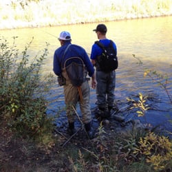 Colorado Trout Fisher - With our awesome guide Matt!