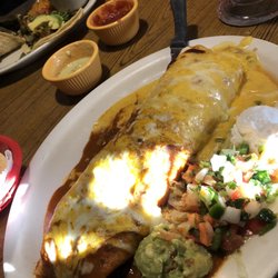 El Potrillo Tex-Mex Food - Burrito Alegre! Delicious and huge!!!