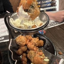 The WORKS Gourmet Burger Bistro - Broccoli Tempura appetizer