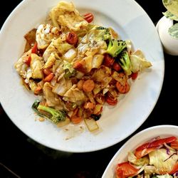 Anna Thai Basil - Pad 45. Pad Khee Mao / Drunken Noodle: Vegetarian/Vegan and sooooo yummy
