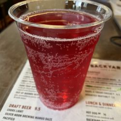 Backyard Cafe And Bar - 2 Towns Ciderhouse Prickly Pearadise