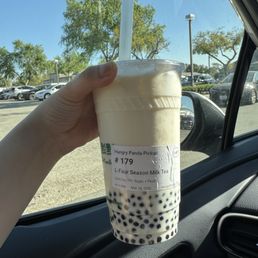 four season milk tea w pearl