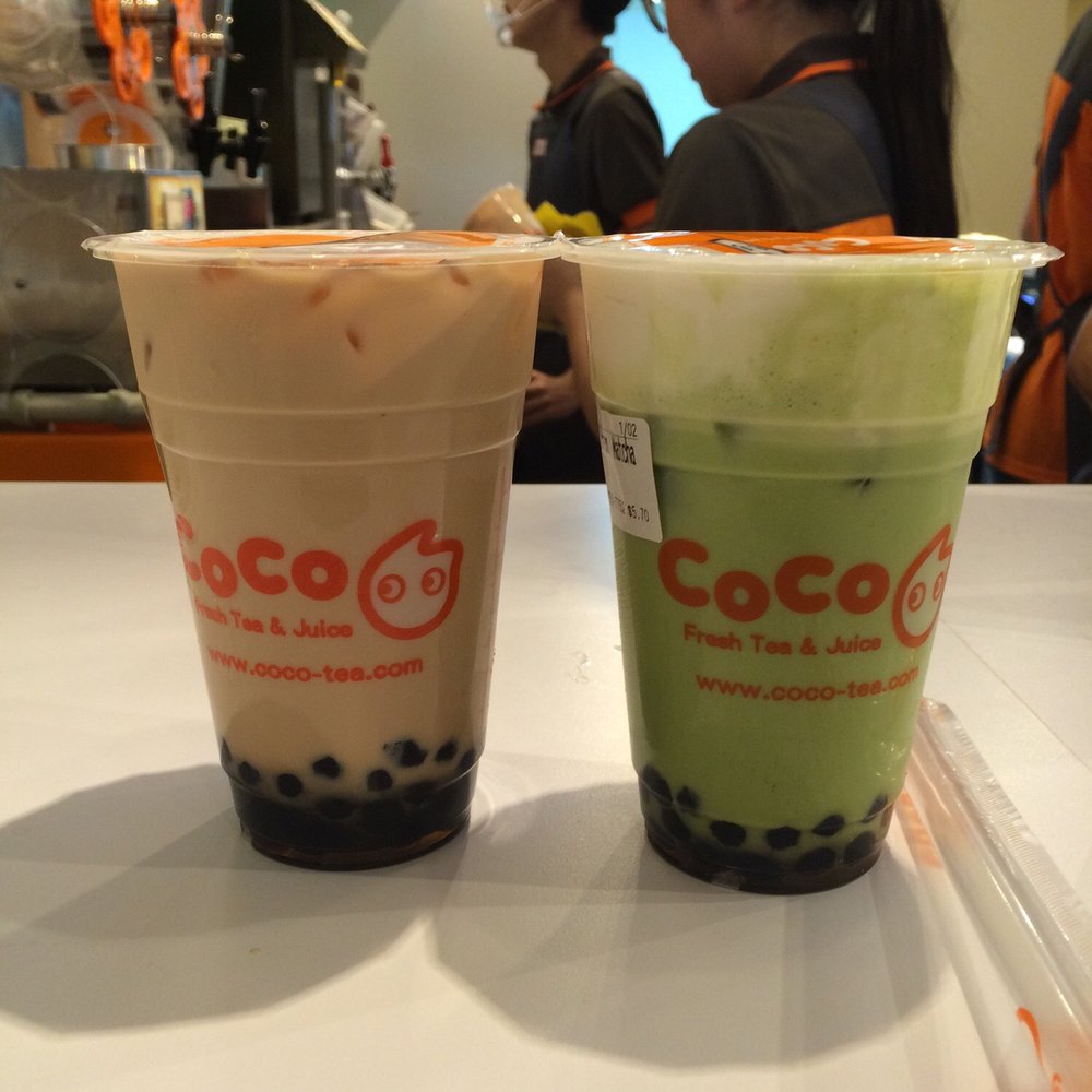 CoCo Fresh Tea and Juice - Original black tea and salty cream matcha - Coffee & Tea Near Me - Edmonton, Alberta