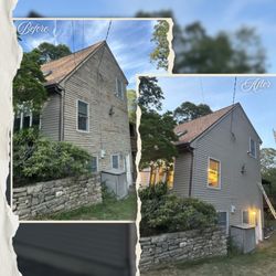 MDF Painting & Power Washing - Amazing EXTERIOR PAINTING BEFORE & AFTER Transformation!  Great job team!