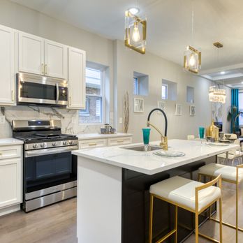 Flipping Houses - Kitchen & Dining Room Renovation with Designer Lighting - Real Estate Services Near Me - Columbia, Maryland Flipping Houses - Kitchen & Dining Room Renovation with Designer Lighting - Real Estate Services Near Me - Columbia, Maryland