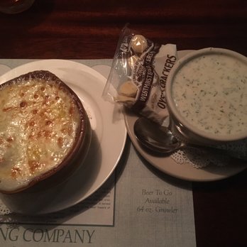 Coddington Brewery - French Onion & NE Clam Chowder. - Breweries Near Me - Middletown, Rhode Island