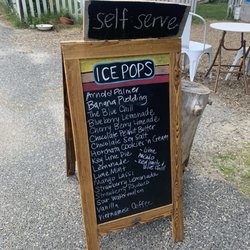 The Blue Chill - Sidewalk sign