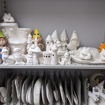 Divine Ceramics - Gnomes... - Paint-Your-Own Pottery Near Me - Palm Harbor, Florida