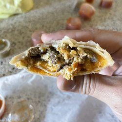 Fito's Taco Shop - Smaller breakfast burrito you've ever seen