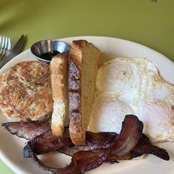 Snooze, an A.M. Eatery - Big 3 egg brecky with bacon. - Breakfast & Brunch Near Me - Charlotte, North Carolina Snooze, an A.M. Eatery - Big 3 egg brecky with bacon. - Breakfast & Brunch Near Me - Charlotte, North Carolina