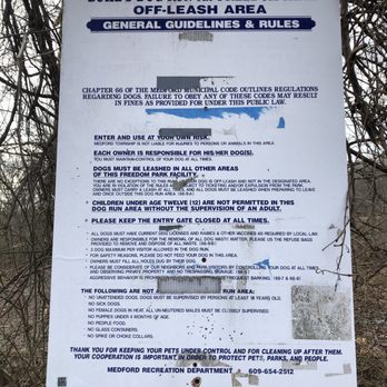 Freedom Barks Dog Park - Rules - Dog Parks Near Me - Medford, New Jersey