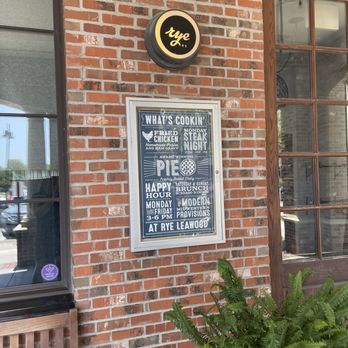 Rye Leawood - Entry - New American Near Me - Leawood, Kansas