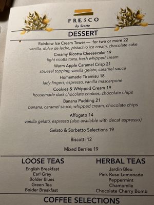 Menu photo 8 Fresco By Scotto New York, NY