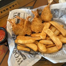 Scampi and Chips