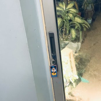 A Smart Locksmith - Back yard sliding door lock - Keys & Locksmiths Near Me