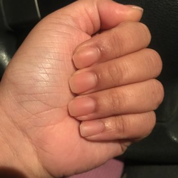 Glossi Nail Bar - Short Acrylic, pink overlay and matte gel finish! Super natural! Love 'em! - Nail Salons Near Me - Colma, California Glossi Nail Bar - Short Acrylic, pink overlay and matte gel finish! Super natural! Love 'em! - Nail Salons Near Me - Colma, California