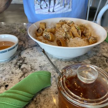 Peacock Restaurant - Fried egg roll noodles and a homemade to die for sauce that goes with. - Vietnamese Near Me - Sierra Vista, Arizona Peacock Restaurant - Fried egg roll noodles and a homemade to die for sauce that goes with. - Vietnamese Near Me - Sierra Vista, Arizona