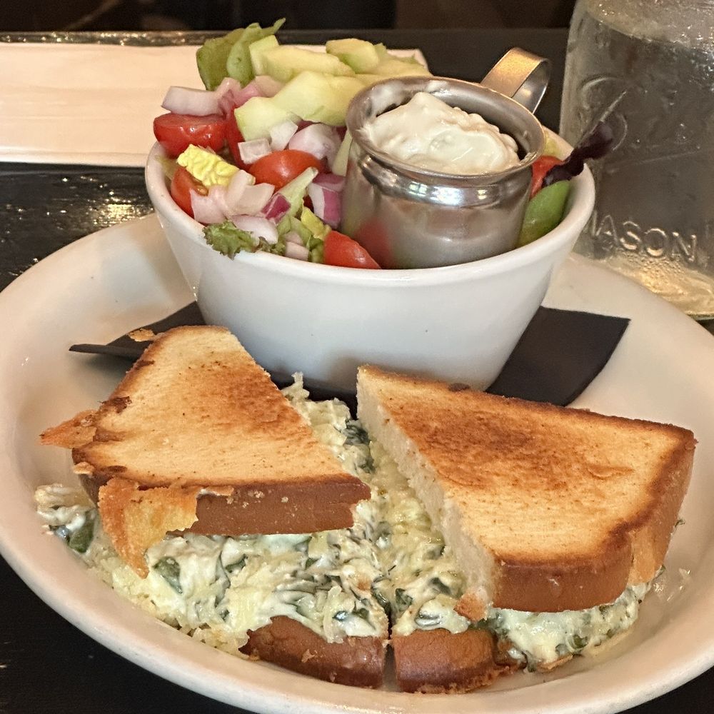 The Committed Pig - Spinach and Artichoke Grilled Cheese Sandwich - Breakfast & Brunch Near Me - Morristown, New Jersey The Committed Pig - Spinach and Artichoke Grilled Cheese Sandwich - Breakfast & Brunch Near Me - Morristown, New Jersey