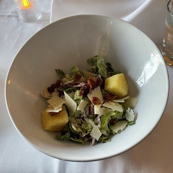 Copley's - Caesar salad with delicious pineapple croutons! - New American Near Me - Palm Springs, California