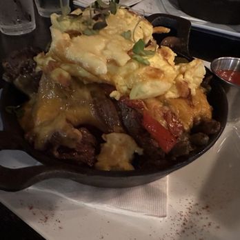 Stacks Bar & Grill - Gluten free steak tips skillet - Bars Near Me - Valparaiso, Indiana