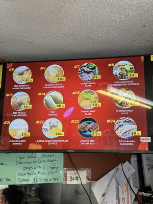 Menu photo 2 Alfonso's Mexican Food Payson, AZ