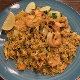 Pineapple fried rice Pineapple fried rice