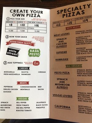 Menu photo 1 The Pizzeria Edinburg, TX Menu photo 1 The Pizzeria Edinburg, TX