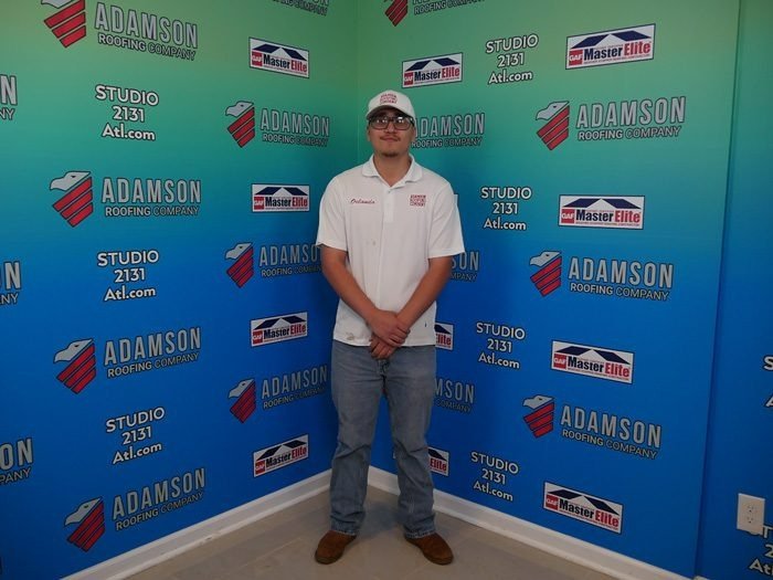 Slide of Adamson Roofing Company