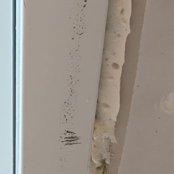 Kelly Window & Door - what the installers did to the brand new door frame - Windows Installation Near Me - Cary, North Carolina