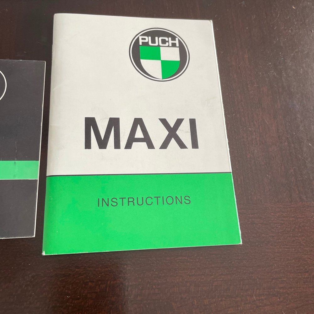 LB Scooters - Instruction manual 1977 puch maxi sport - Scooter Rentals Near Me - Long Beach, California