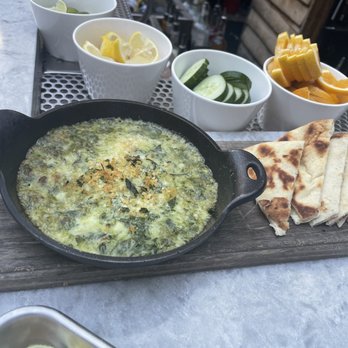 Refinery Rooftop - Roasted Spinach Blue Crab Dip - Lounges Near Me - New York, New York Refinery Rooftop - Roasted Spinach Blue Crab Dip - Lounges Near Me - New York, New York