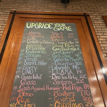 Snakes & Lattes Tempe - Example of games to choose from - Bars Near Me - Tempe, Arizona Snakes & Lattes Tempe - Example of games to choose from - Bars Near Me - Tempe, Arizona