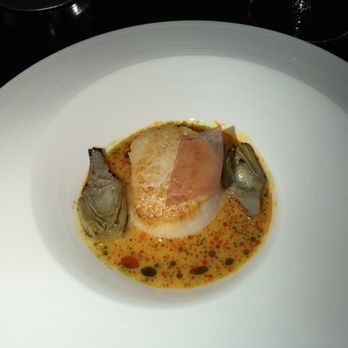 Alo Restaurant - East Coast Scallop Artichoke, Lomo Ibérico, Bouillabaisse - Bars Near Me - Toronto, Ontario
