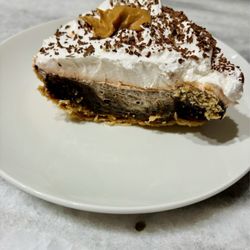 The Brick House Cafe - Chocolate Peanut Butter Pie