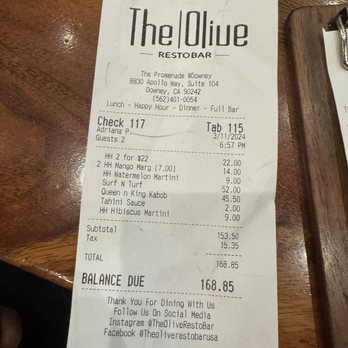 The Olive Restobar - Mediterranean Near Me - Downey, California The Olive Restobar - Mediterranean Near Me - Downey, California
