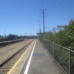 Largs North Railway Station - Platform
