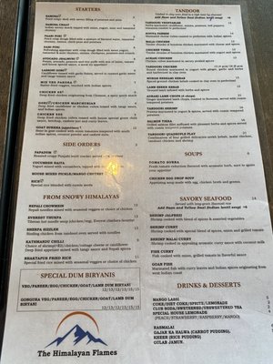 Menu photo 7 The Himalayan Flames Dearborn, MI Menu photo 7 The Himalayan Flames Dearborn, MI