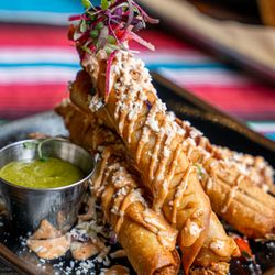 Uptown Cantina - Rolled Chicken Tacos