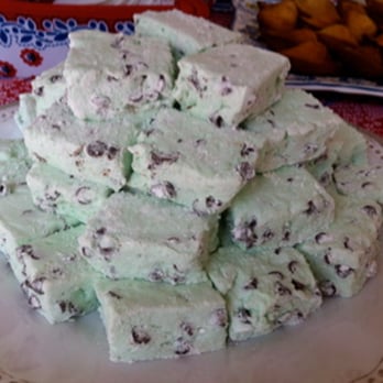 Sugar Dealer - mint chocolate chip marshmallows - Desserts Near Me Sugar Dealer - mint chocolate chip marshmallows - Desserts Near Me