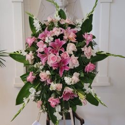 Rose and Lily spray