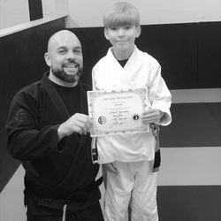 Iron Grip martial arts - New belt certificate!!