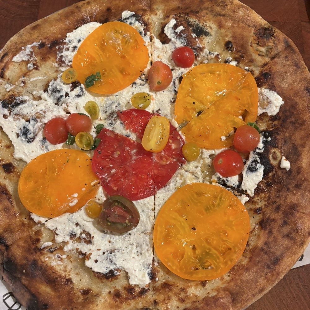 Pitfire Pizza - HEIRLOOM TOMATO PIZZA - Pizza Near Me - Culver City, California Pitfire Pizza - HEIRLOOM TOMATO PIZZA - Pizza Near Me - Culver City, California