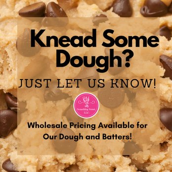 Something Sweet - a chocolate chip cookie with the words, know some dough? just let us know - Pop-up Shops Near Me Something Sweet - a chocolate chip cookie with the words, know some dough? just let us know - Pop-up Shops Near Me