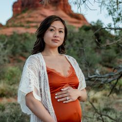 Maia Stone Photography - Sedona Maternity Photography Session at Bell Rock