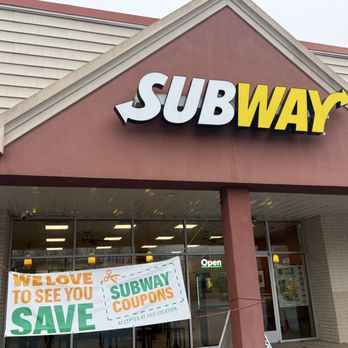 Subway - Outside sign and they take coupons - Sandwiches Near Me - Harrisburg, Pennsylvania Subway - Outside sign and they take coupons - Sandwiches Near Me - Harrisburg, Pennsylvania