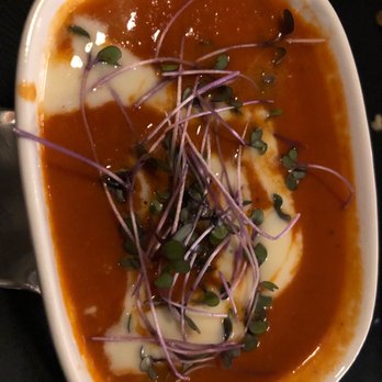 Hearth on 25th - Amazing tomatoes bisque. - New American Near Me - Ogden, Utah