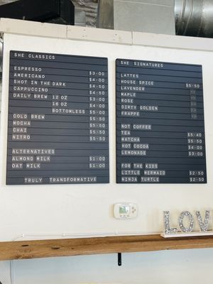 Menu photo 1 She Brews Coffee Roasters Tulsa, OK Menu photo 1 She Brews Coffee Roasters Tulsa, OK
