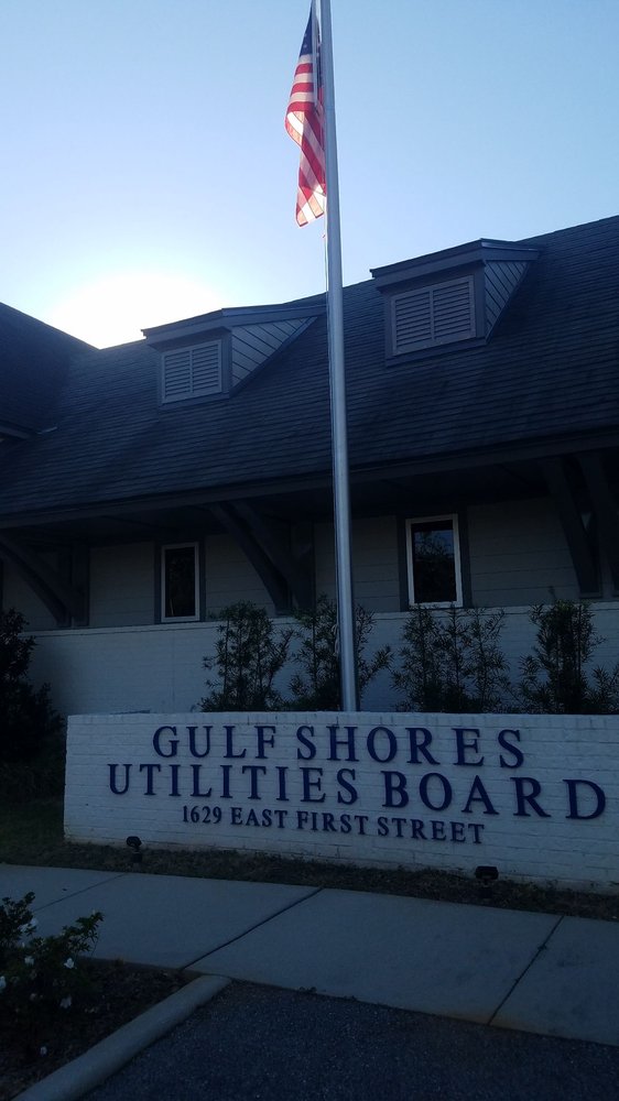 GULF SHORES UTILITIES Updated August 2024 149 E 16th Ave, Gulf Shores, Alabama Phone