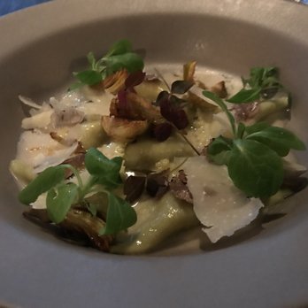 Prospect - Artichoke Ravioli and Shaved Summer Truffle - New American Near Me - San Francisco, California Prospect - Artichoke Ravioli and Shaved Summer Truffle - New American Near Me - San Francisco, California